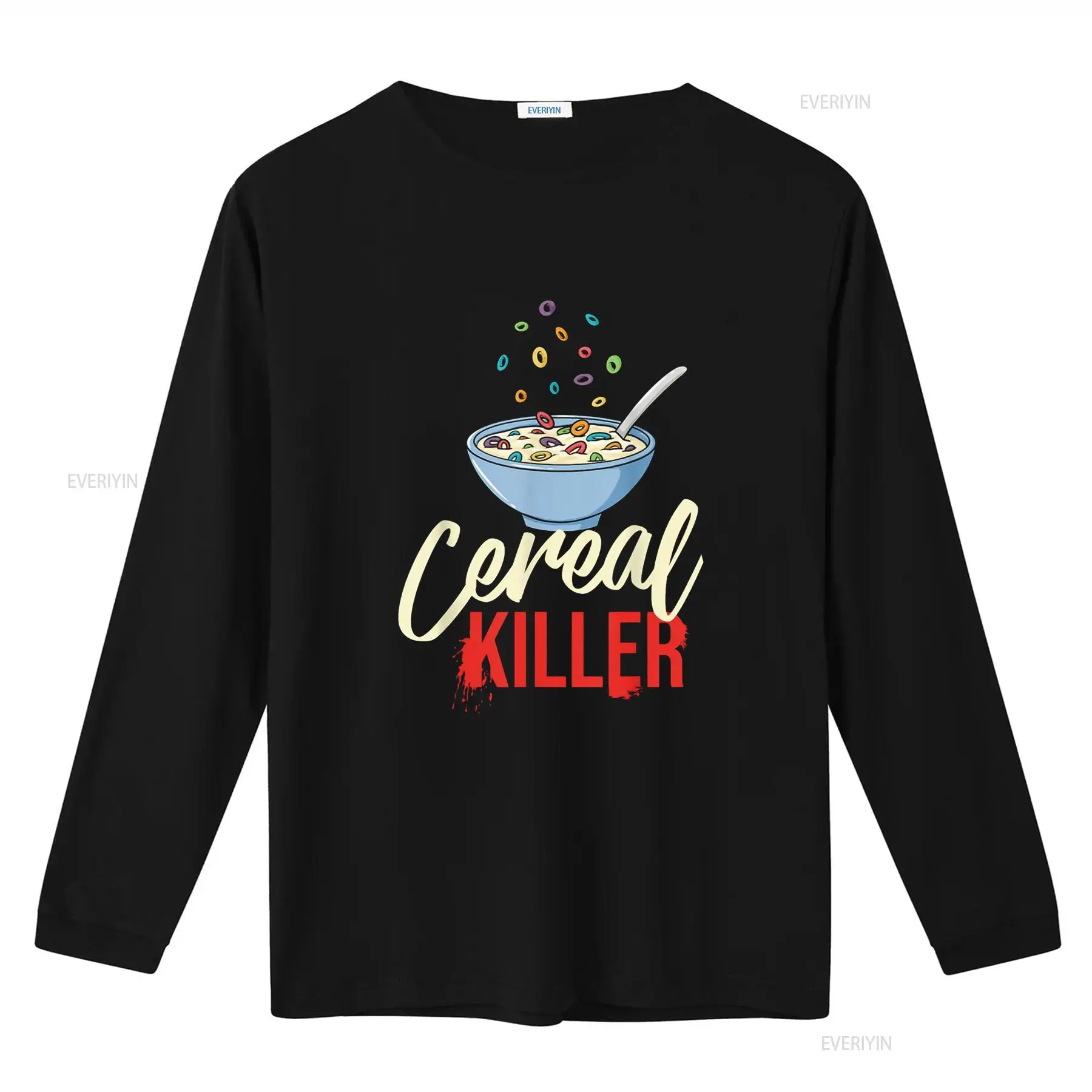 シリアルキラーボウルボックス朝食Tシャツヴィンテージウォッシ - Vintage Fashion Jersey のレビューと価格