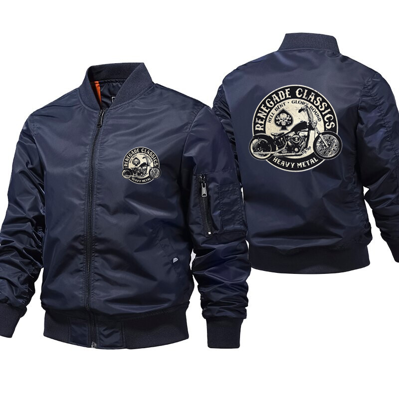 ヴィンテージバウンズモーターサイクルUSAヘビーメタル厚手冬 - Vintage Windbreaker Nylon のレビューと価格